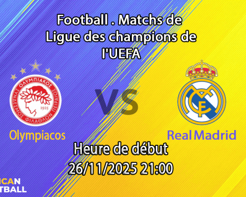 Pronostic Olympiacos – Real Madrid